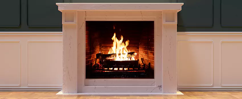 Decorative Electric Fireplace Installation in Edgewater, Florida