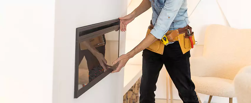 Metal Fireplace Installation in Edgewater, Florida