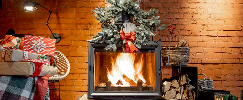 Travis Industries Linear Gas Fireplace Installation in Edgewater, Florida