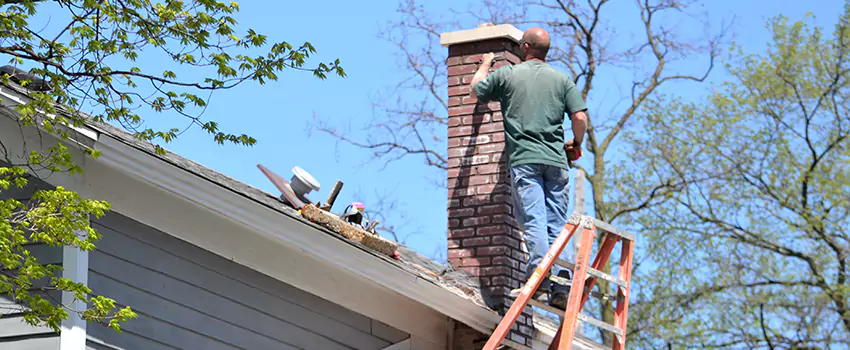 Vinyl and PVC Chimney Flashing Installation in Edgewater, FL