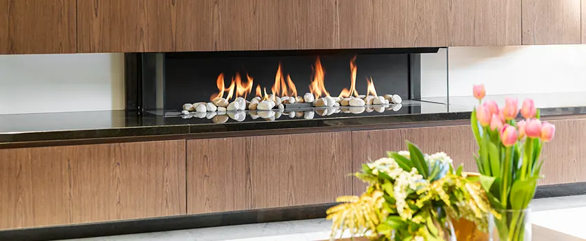 Double-height Fireplace Design Refurbishment in Edgewater, Florida