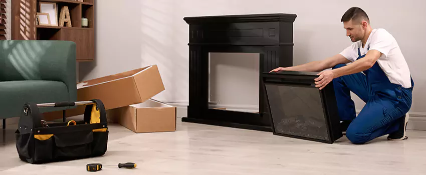 Old Rusted Metal Fireplace Repair And Replacement in Edgewater, FL